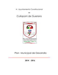 Plan Municipal de Cuilapam de Guerrero