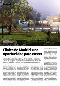 Clínica de Madrid: una oportunidad para crecer