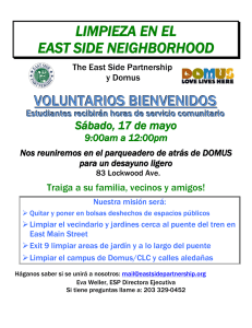 limpieza en el east side neighborhood voluntarios bienvenidos