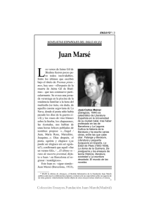 Juan Marsé - Biblioteca de la Fundación