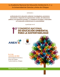 Convocatoria - Academia Nacional de Educación Ambiental