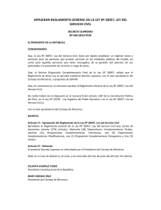 decreto supremo n&deg; 040-2014-pcm