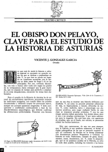 el obispo don pelayo, clave para el estudio de la historia de asturias