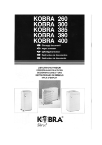 Destructeurs de documents Kobra 240.1