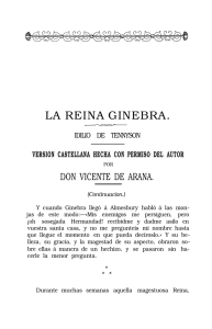 LA REINA GINEBRA. IDILIO DE TENNYSON