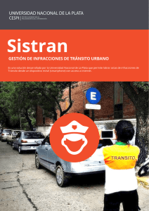 gestión de infracciones de tránsito urbano - CeSPI