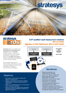 Stratesys – qrds Migración BW a SAP HANA