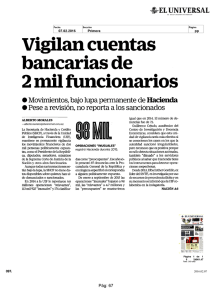 Vigilan cuentas