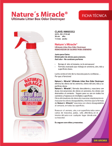 Nature´s Miracle® Ultimate litter Box Odor