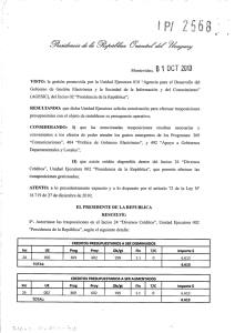 CPY Document - Presidencia de la República