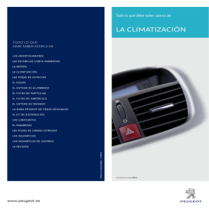 la climatización - Nadorauto servicio oficial Peugeot en Madrid taller