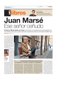 Juan Marsé, ese señor ceñudo