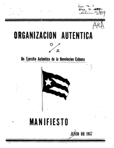 Organizacion Autentica - Latin American Studies