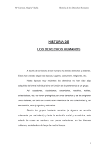 historia de los derechos humanos