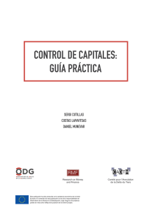 Control de Capitales: Guía práCtiCa