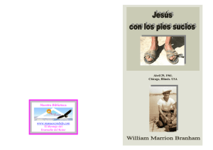 Jesús con los pies sucios - manaeterno