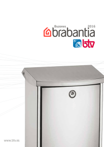 buzones Brabantia - Portal privado BTV