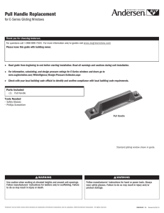 9069189 Pull Handle Replacement for E-Series