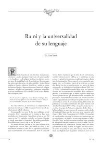 Rumi y la universalidad de su lenguaje