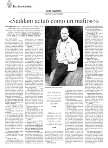 «Saddam actuó como un mafioso»