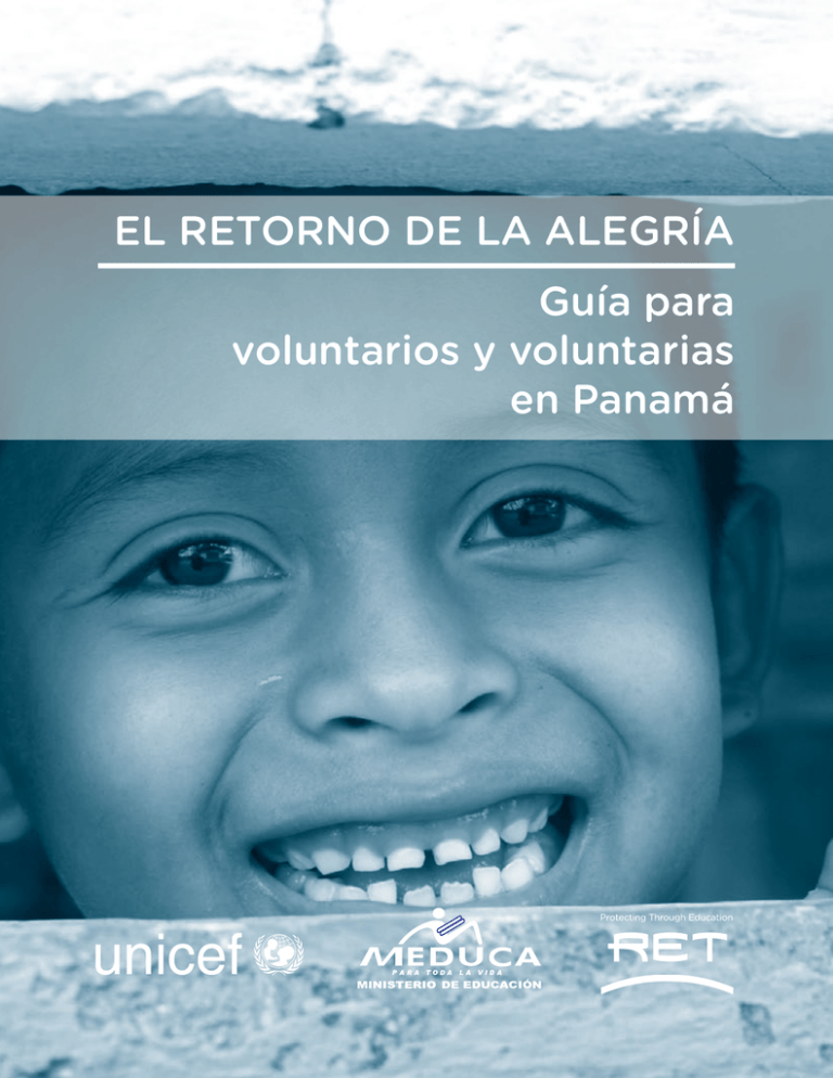 EL RETORNO DE LA ALEGRÍA Guía Para Voluntarios Y Voluntarias