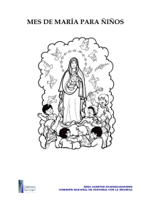 Mes de María para niños 2013 - Conferencia Episcopal de Chile