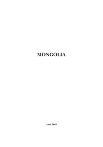 mongolia - Casa Asia