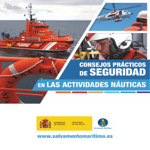 Consejos Prácticos de Seguridad en las actividades náuticas