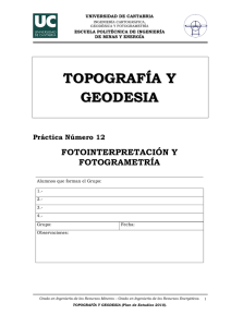 TOPOGRAFÍA Y GEODESIA - OCW Universidad de Cantabria