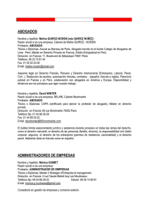 Agenda Profesionales - consulado general del perú en parís