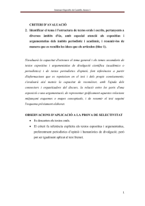 Seminari Específic de Castellà. Annex 1