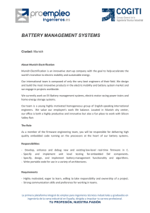 battery management systems