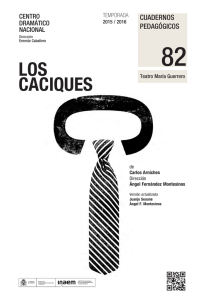 Nº 82 LOS CACIQUES, de Carlos Arniches.
