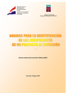 Normas para la identificación de los componentes de un