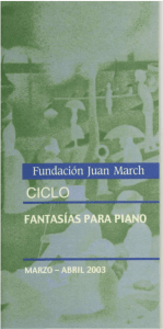 Programa - Fundación Juan March