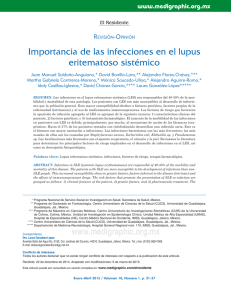 Importancia de las infecciones en el lupus