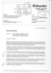 Sometimiento a arbitraje de la decisión contenida en la Orden del