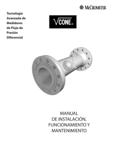 manual de instalación, funcionamiento y mantenimiento
