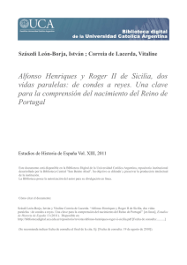 Alfonso Henriques y Roger II de Sicilia, dos vidas