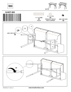 Q-NOT-802 - Trica Furniture