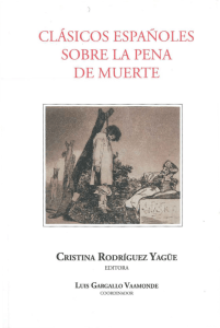 cl&aacute;sicos espa&ntilde;oles sobre la pena de muerte