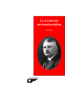 La revolución nacionalsocialista
