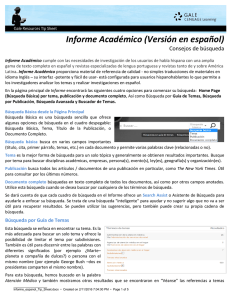 Informe Académico (Versión en español)