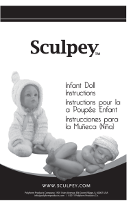 Infant Doll Instructions Instructions pour la a Poupée