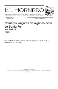 Biblioteca Digital | FCEN-UBA | Niedfeld, G.. "Nombres vulgares de