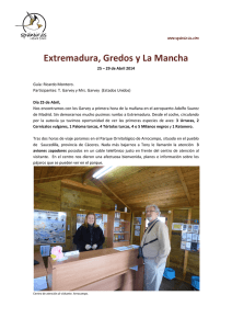 Extremadura, Gredos y La Mancha
