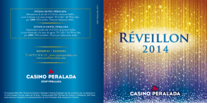 reserves / reservas T.+34 972 53 81 25 - www.casino