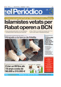 Islamistes vetats per Rabat operen a BCN