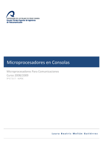 Microprocesadores en Consolas