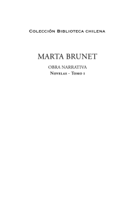 MARTA BRUNET - Ediciones Universidad Alberto Hurtado